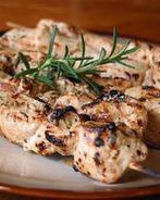 Шашлык из курицы с розмарином