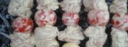 шашлык из курицы в майонезе. Шаг 5