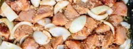 шашлык из курицы. Шаг 3