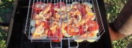 шашлык из лосося. Шаг 4