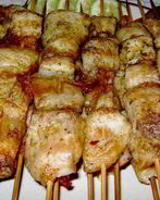 Шашлык из осетрины