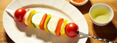 шашлык из овощей. Шаг 4