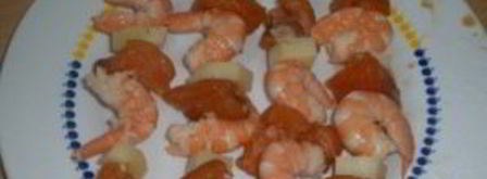 шашлык из рыбы в духовке. Шаг 2