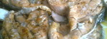 шашлык из семги на решетке. Шаг 6