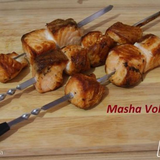 Рецепт шашлыка из семги