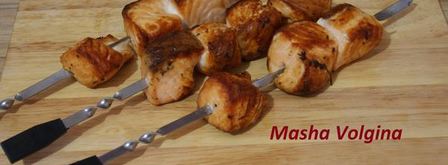 шашлык из семги. Шаг 5