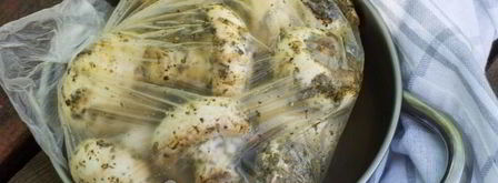 шашлык из шампиньонов на углях. Шаг 8