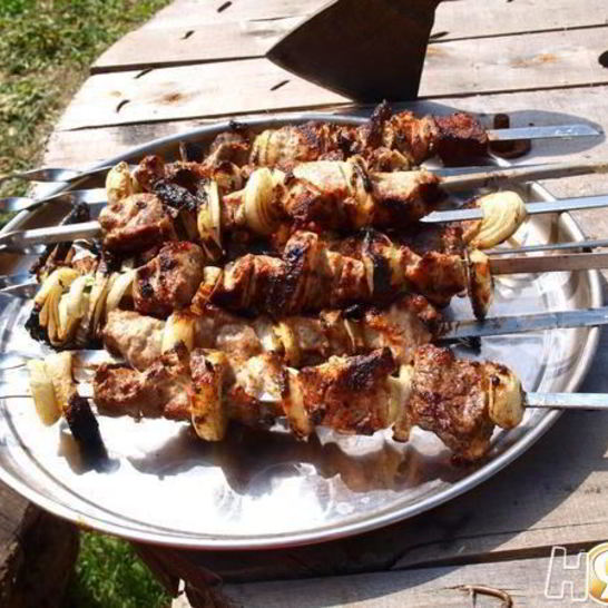 Рецепт шашлыка из свинины маринованной в кефире