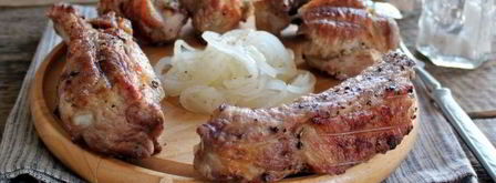 шашлык из свиных ребрышек. Шаг 9