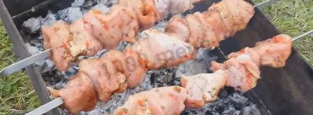 шашлык из телятины на газированной воде. Шаг 6