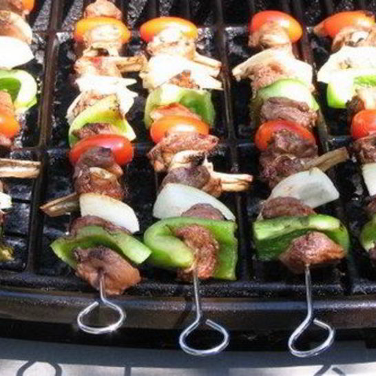 Рецепт шашлыка из ягненка с мятой и помидорами