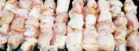 шашлык в апельсиново-абрикосовой глазури. Шаг 4