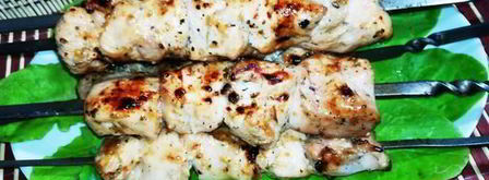 шашлык в апельсиново-абрикосовой глазури. Шаг 6