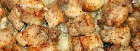 шашлык в духовке на луковой подушке. Шаг 4