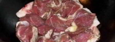 шашлык в казане. Шаг 4