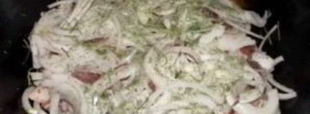 шашлык в казане. Шаг 5