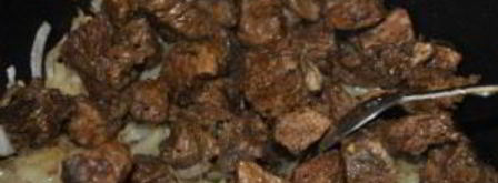 шашлык в казане. Шаг 7