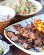 Шашлык в вине