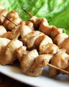 Сочный куриный шашлык в духовке