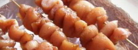 сочный куриный шашлык в духовке. Шаг 5