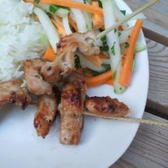 Рецепт вьетнамских шашлычков из свинины
