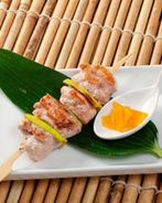 Японский куриный шашлык