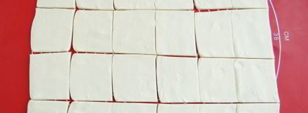 закуска из слоеного теста шашлык. Шаг 5