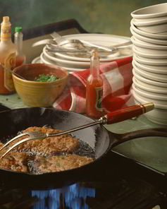 Шницель из капусты