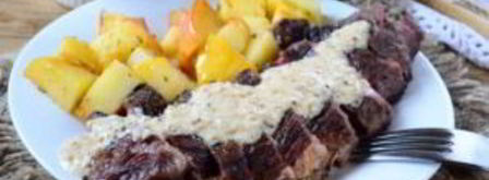 французский перченый стейк. Шаг 7