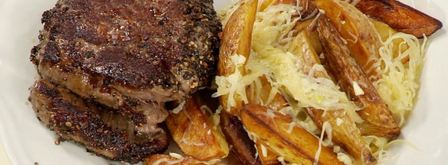 перечный стейк шатобриан, торнедо. Шаг 9