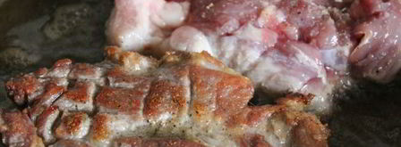 сочные свиные стейки. Шаг 2