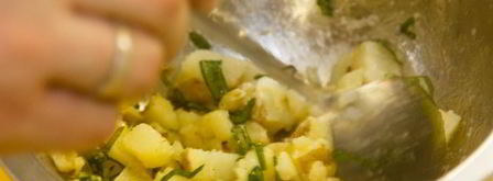 стейк из форели с картофелем. Шаг 7