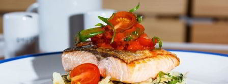 стейк из форели с картофелем. Шаг 9