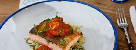 стейк из форели с картофелем. Шаг 10