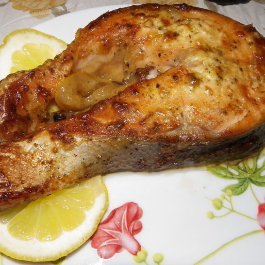 Рецепт стейка из форели