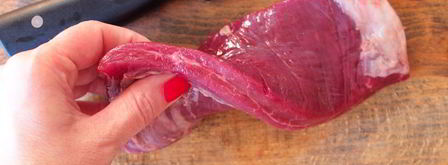 стейк из говядины на сковороде. Шаг 2