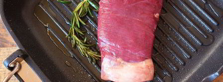 стейк из говядины на сковороде. Шаг 4