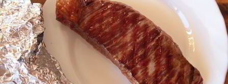 стейк из говядины на сковороде. Шаг 6