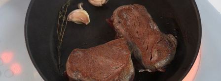 стейк из говядины с печеными корнеплодами. Шаг 5