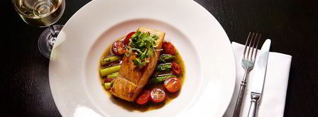 стейк из лосося с овощами. Шаг 13