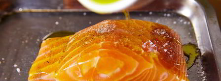 стейк из лосося с овощами. Шаг 4