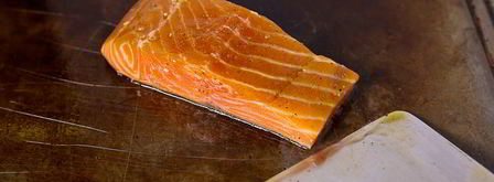 стейк из лосося с овощами. Шаг 5