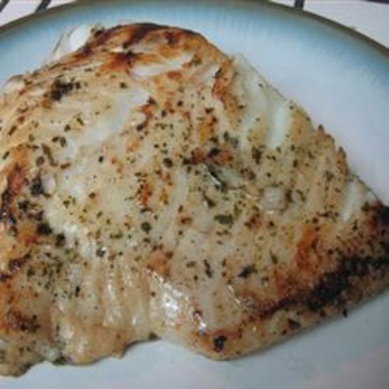 Рецепт стейка из рыбы на гриле