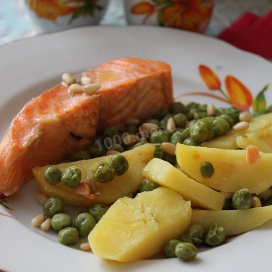 Рецепт стейка из семги на сковороде