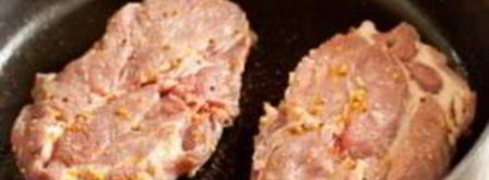 стейк из свинины с апельсиново-горчичным соусом. Шаг 4