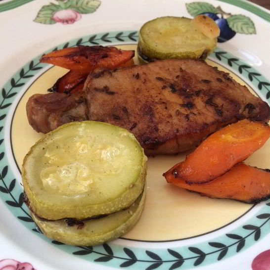 Рецепт стейка из свиной корейки