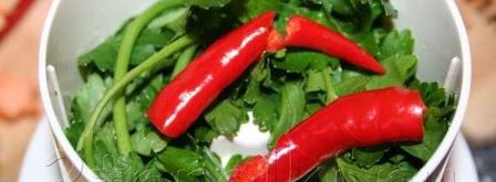 стейк из тунца с острым зеленым соусом. Шаг 8