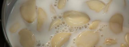 стейк с крабовым мясом и чесночным пюре. Шаг 2