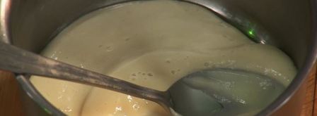 стейк с крабовым мясом и чесночным пюре. Шаг 5