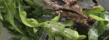 стейк с руколой. Шаг 7